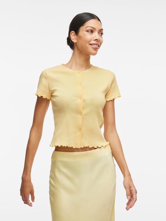 Actual product image Vila Buttoned top with short sleeves (XS)