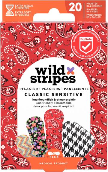 Wild Stripes Schn Schuerfwu Cl sen Fa 20 (20 x)
