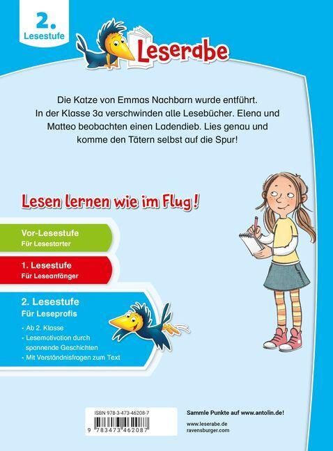 Produktbild Ravensburger Leserabe - 2. Lesestufe: Spannende Detektivgeschichten zum Mitraten (Deutsch, Anja Kiel, 2023)