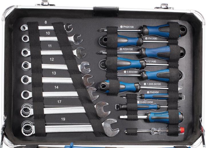 Actual product image Scheppach Hand tool set TB150 in metal case 101 pcs. (101 pieces)