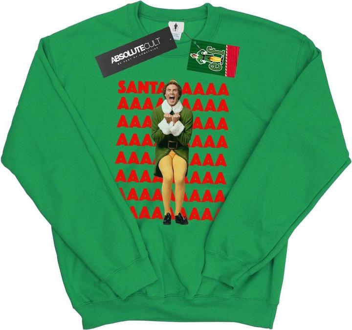 Produktbild Elf Buddy Santa Scream Sweatshirt (XL)