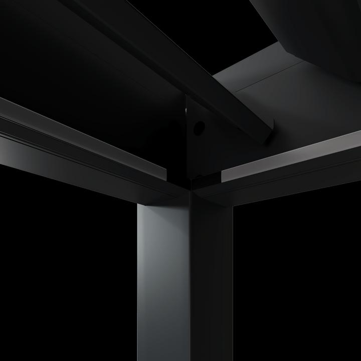 Immagine prodotto Weide Pergola elettrica 4x6m antracite con LED (600 cm, 400 cm)