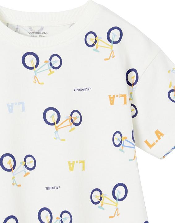 Actual product image Vertbaudet Bedrucktes Jungen T-Shirt mit Recycling-Baumwolle (110)