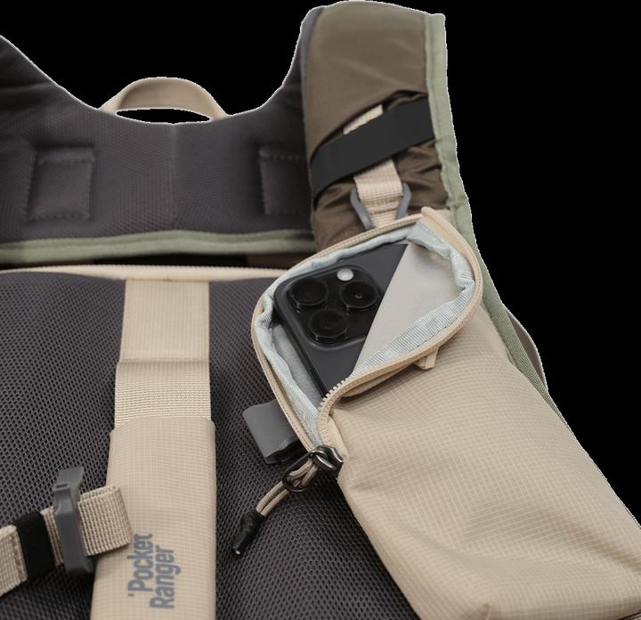 Produktbild VSGO Pocket Ranger 35 L Off White Green With Insert (Fotorucksack, 35 l)