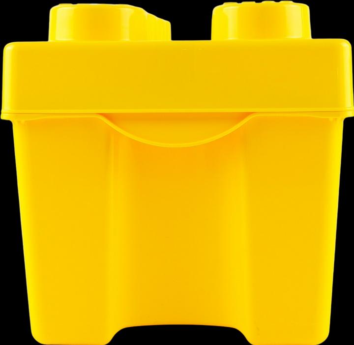 Actual product image LEGO Aufbewahrungsbox Mittel mit Deckel Stapelbar NEU Teile 2x