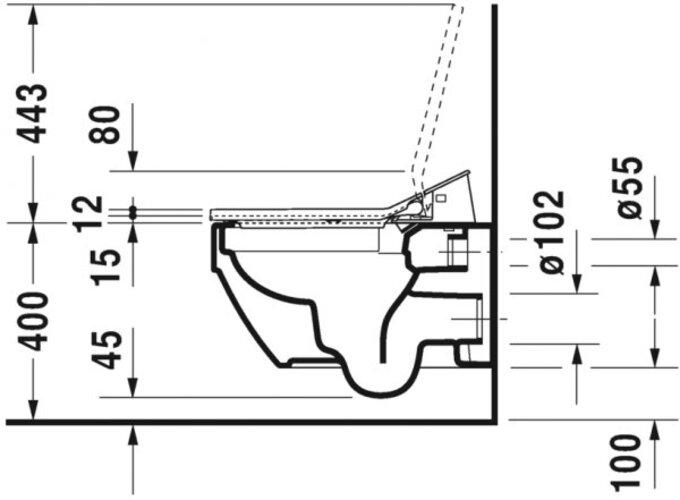 Actual product image Duravit Vero Air Rimless