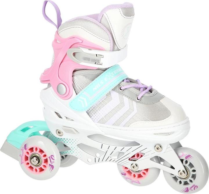 Image du produit Nils NH18192 4in1 PINK TAILLE M. M(34-38) SKATS INLINE AVEC DIM. TUL. HOCKEY SUR GLACE EXTREME (34, 35, 36, 37, 38)