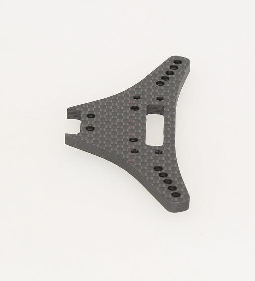 Actual product image HB Racing Rear Shock Tower A (Carbon Fiber)