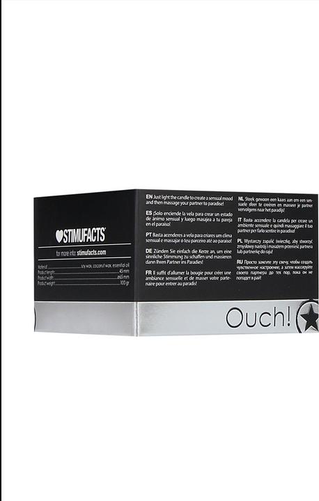 Produktbild Ouch! Massage Candle - Rose Scented