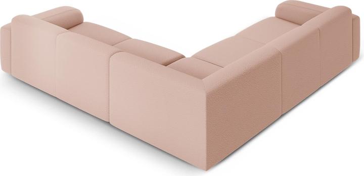 Actual product image Micadoni Symmetrical Corner Sofa, "Molino", 5 Seats, 252x252x75 Made in Europe (Corner sofa)