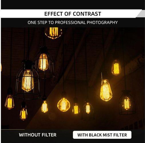 Image du produit 7artisans Filtre d'objectif 1/2 Black Mist - 52 mm (52 mm, Filtre Black Mist, 52 mm)