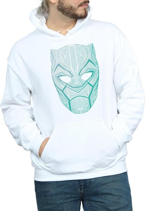 Produktbild Schwarzer Panther Stammesmaske Hoodie (M)