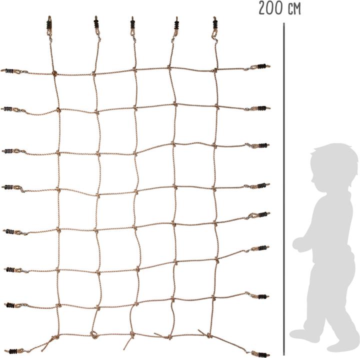 Produktbild small foot Kletternetz mit Achterhaken