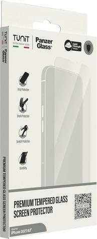 Actual product image Tunit TTPZ15 screen protector and back of mobile phone screen protector film t (1 Piece, Apple iPhone 15)