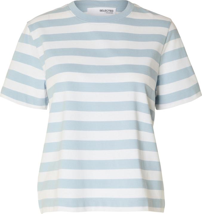 Selected Femme Slfessential Ss Striped Boxy Tee Noos (XXL)