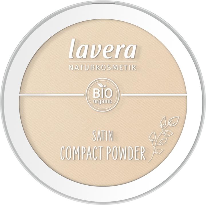 Lavera Compact powder Satin (Compact Powder) 9.5 g - Shade: 02 Medium (02 Medium)