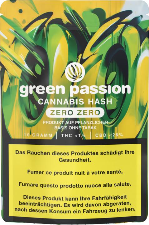 Produktbild Green Passion CBD Hash Zero Zero (5 g, Indoor)