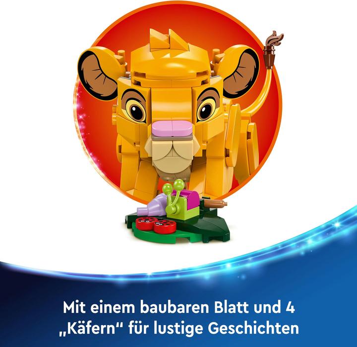 Produktbild LEGO Simba, das Löwenjunge des Königs (43243, LEGO Disney)
