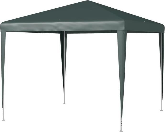 Image du produit Swisshandel24 Pavillon 2,7x2,7 m Tente de réception Pavillon de jardin Tente de réception acier, vert foncé (270 cm, 270 cm)