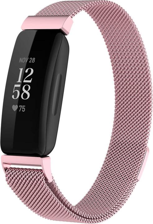 Produktbild Cover-Discount Fitbit Inspire 2 - Milanese Armband rosa (Edelstahl)