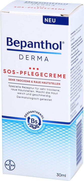 Actual product image Bayer HealthCare Bepanthol Derma Sos Care (Body cream, 30 ml)