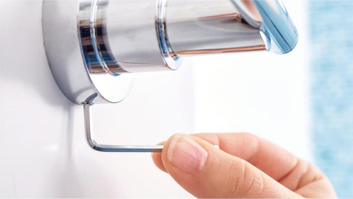 Actual product image tesa Support papier toilette luup chromé