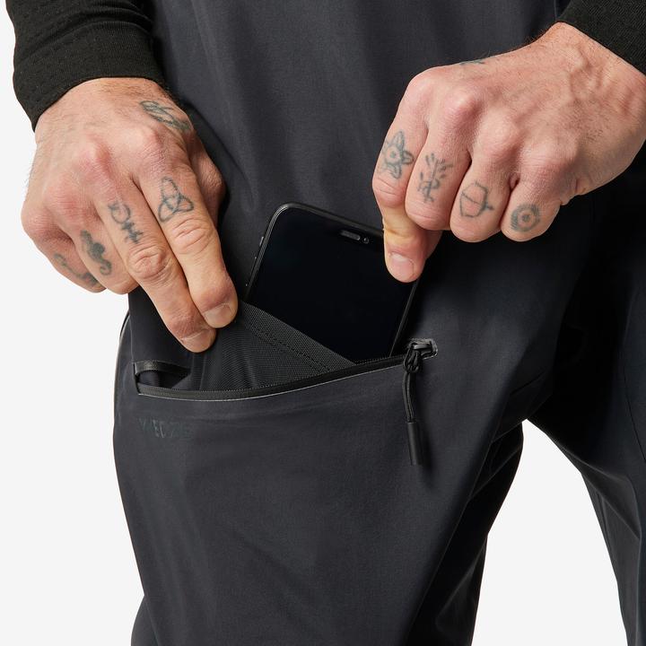 Immagine prodotto Wedze Pantaloni da sci da uomo a salopette molto impermeabili - FR900 nero (M)