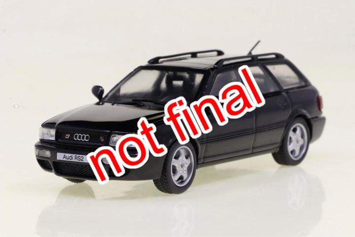 Produktbild Solido 1:43 Audi RS2 schwarz