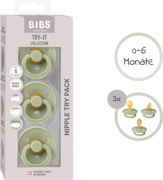 Image du produit Bibs Couleur d'essai (3 x, jusqu'à 6 M.)