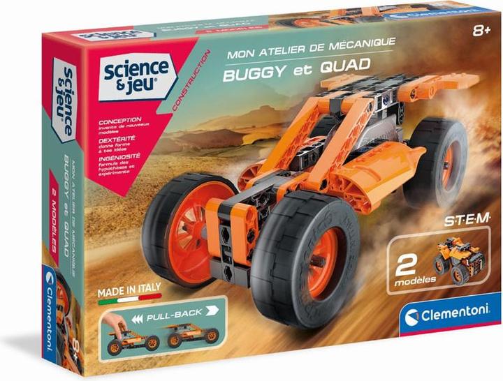 Clementoni Box Officina Meccanica Buggy-Quad