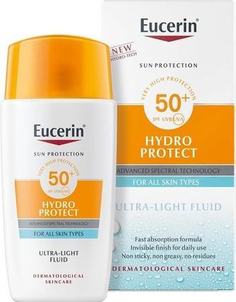 Actual product image Eucerin SUN Hydro Protect (Suntan cream, SPF 50+, 50 ml, 150 g)