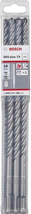 Produktbild Bosch Professional Zubehör EXPERT SDS plus-7X Hammerbohrer, 6 x 100 x 165 mm, 10-tlg. (6 mm)