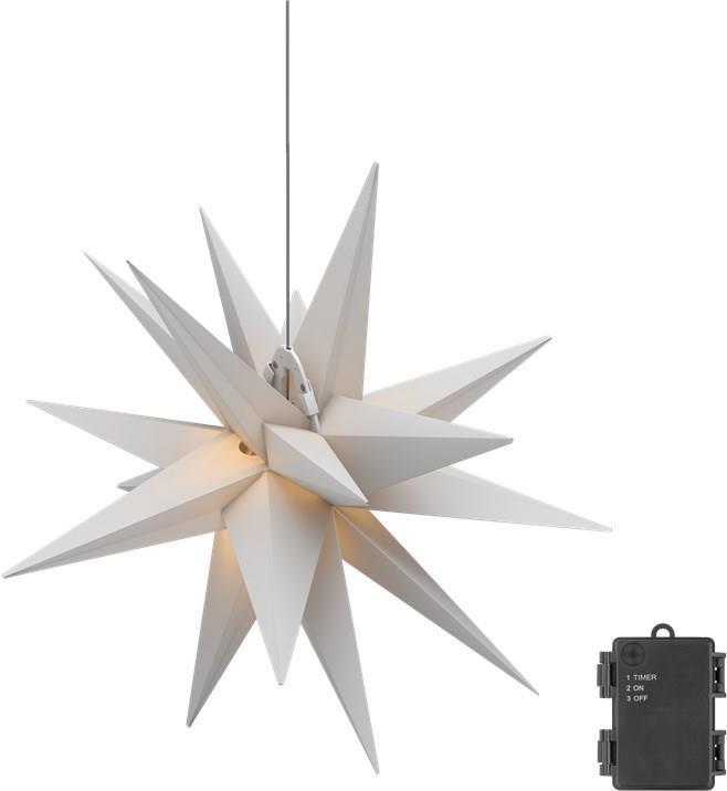 Image du produit Goobay Étoile de Noël LED 3D, Ø 56 cm, à piles