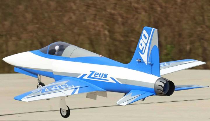 Produktbild Freewing Zeus 90mm PNP 8S Sport jet EDF (Blue) (Jet)