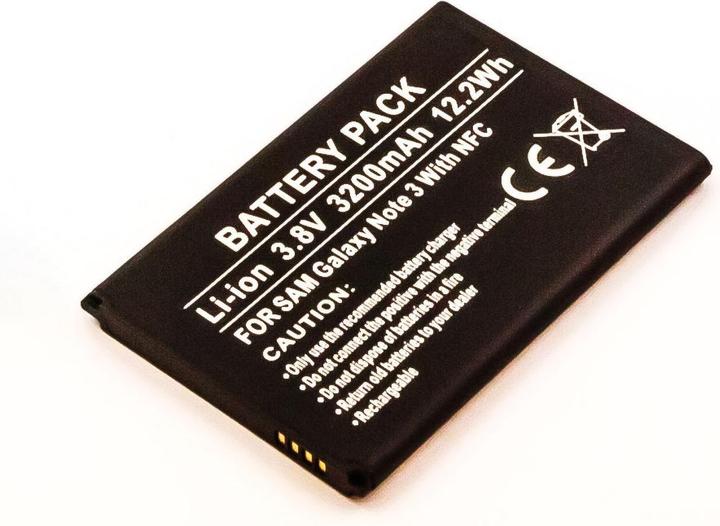 Actual product image AGI 31050 - Battery/Battery - Samsung - EB-B800BEBECWW - Black - Lithium-Ion (Li-Ion