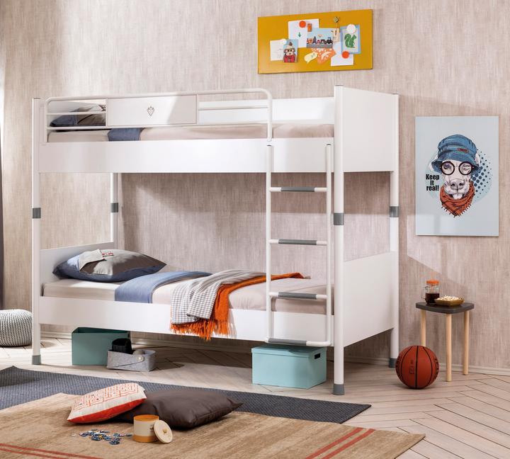 Actual product image Cilek Bunk bed White 90x200cm (90 x 200 cm)