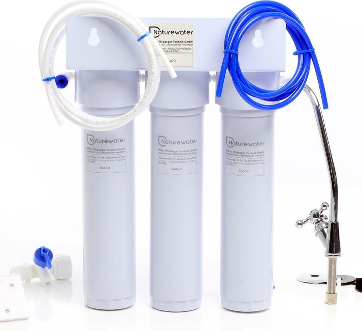 Actual product image Naturewater NW-3-PPGACCTO PP Sediment, Granulated Activated Carbon and Activated-carbon Block