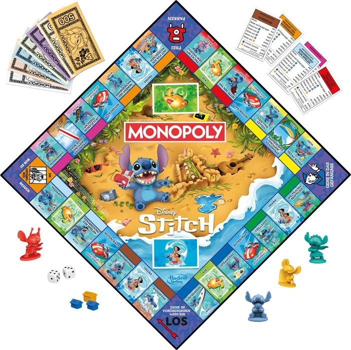 Produktbild Hasbro Gaming Monopoly Stitch (Deutsch)