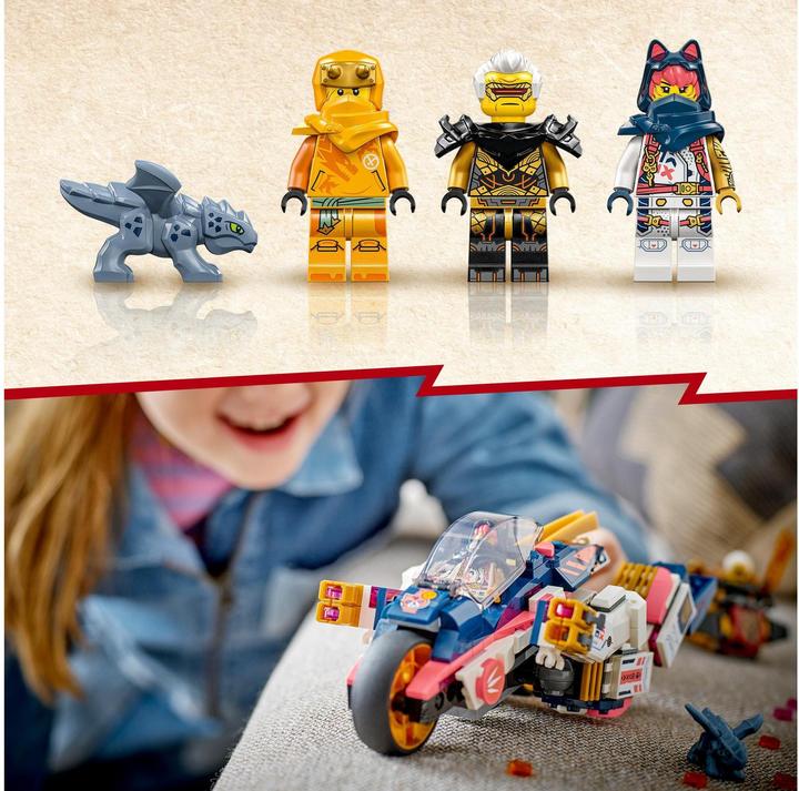 Produktbild LEGO Ninjago Soras Mech verwandelt sich in ein Rennrad (71792). (71792, LEGO Ninjago)