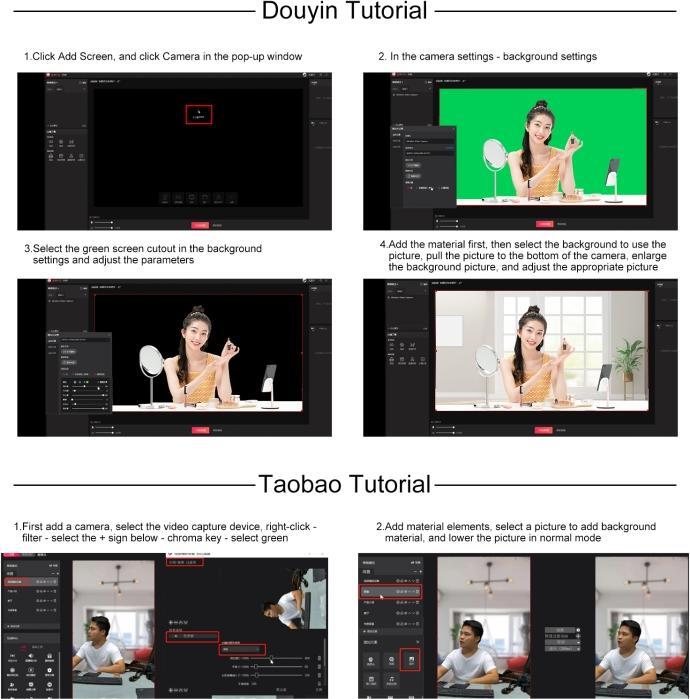 Produktbild Puluz Green Screen Studio Hintergrund Kit (300 cm, 200 cm)