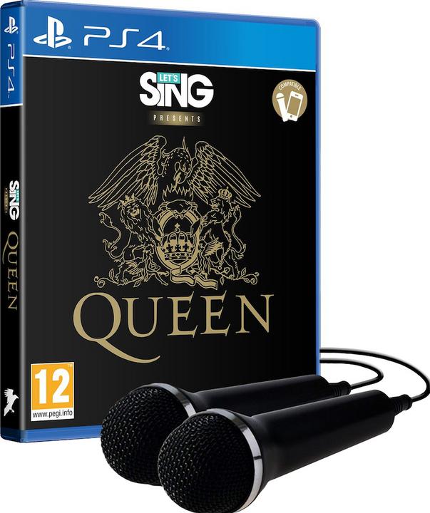 Produktbild Ravenscourt Let's Sing: Queen (2 Mics Bundle) (PS4)