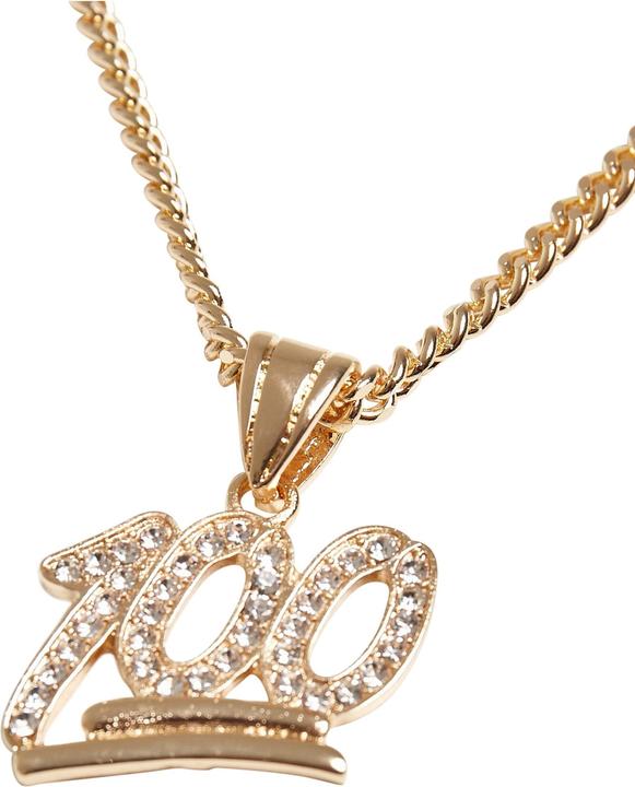 Immagine prodotto Urban Classics Collana con cento diamanti (40% di ferro, 60% di zinco)