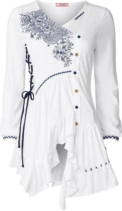 Immagine prodotto Joe Browns Frilly Embroidered V-Neck Tunic (38)