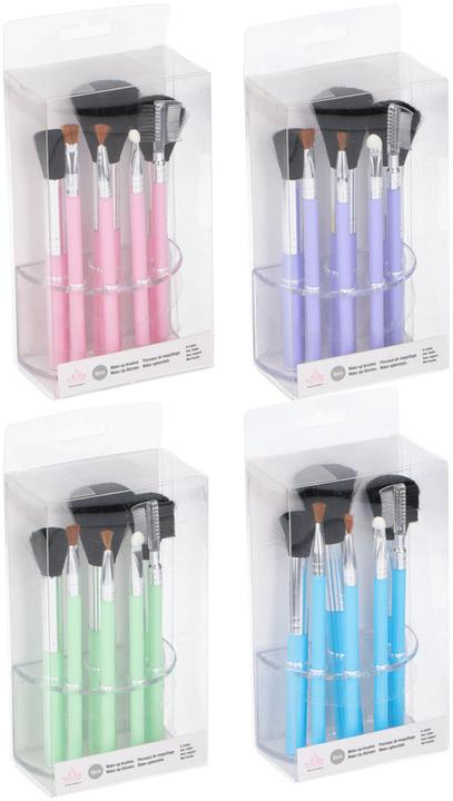 Produktbild Cosmetic brush set 8pcs 4ass