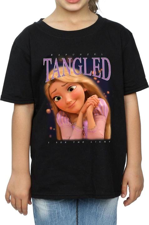 Universal Textiles Mädchen Rapunzel Montage TShirt aus Baumwolle