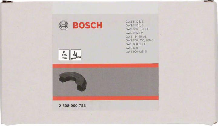 Produktbild Bosch Professional Zubehör Schutzkombinationshaube zum Schneiden, zum Aufstecken, Kunststoff, 125 mm