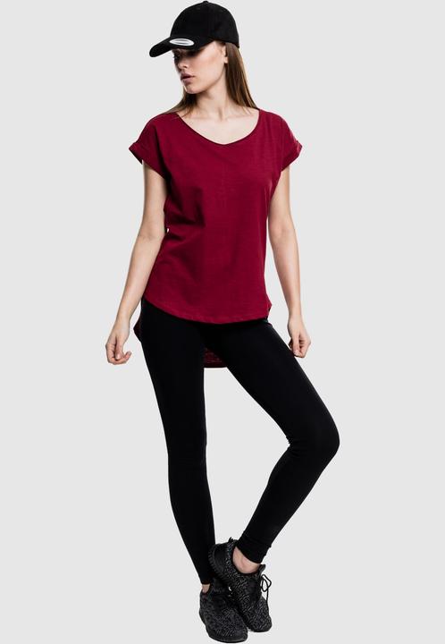 Image du produit Urban Classics Ladies Long Back Shaped Slub Tee (S)
