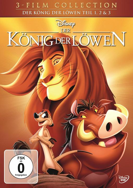 The Lion King - Classics + Part 2 & 3 (DVD, 2018, German)
