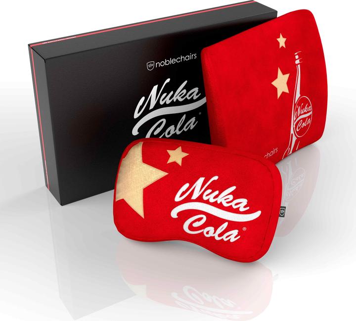 noblechairs Nuka-Cola Memory-Schaum Kissen-Set - Fallout Edition