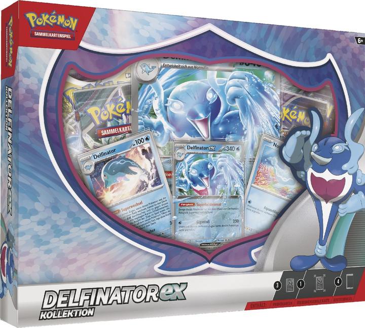 Produktbild Pokémon TCG EX Box Delfinator ex Kollektion (Deutsch, Box Set & Collection)